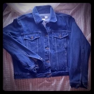 Liz Claiborne Jean Jacket Large